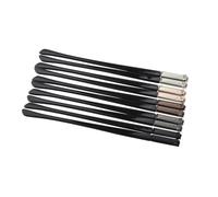 Generico 10 paia 4.5mm 6mm Larghezza Occhiali in metallo Occhiali Flex Temple con punta Occhiali in metallo Occhiali Asta a molla T60(6W Various)