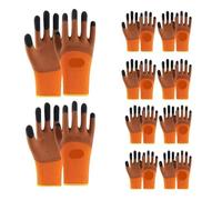 Generico 10 paia di guanti da lavoro invernali impermeabili, realizzati in materiale nylon, senza piombo, adatti for l'esterno quando fa freddo