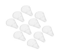 Generico 10 Pezzi copertura di setole porta spazzole copertura per pennelli da trucco pennelli make up professionali pennello copertura per la protezione dei pennelli da trucco plastica