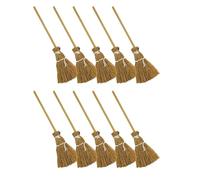 Generico 10 Pezzi di Scope da per Halloween | Mini Scopa Costume Arazzi Decorazioni | Scopa delle Streghe per Decorazioni Decorative per Decorazioni per Feste di Halloween