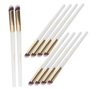 Generico 10 Pezzi Pennello Correttore Pennelli Per Il Trucco Borsa Per Il Trucco Maschera Per Dormire Labbro Pennelli Da Trucco Spray Fissante Frustata Pennello Da Trucco Bianca Di Legno