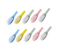 Generico 10 Pezzi Piccola Spazzola Per Shampoo Nido Cose Vestiario Spazzola Liscia Per Dondolo Parà Piccolo Giocattoli Corpo Coperta Setola Ragazza Borsa Infantile Kit Nylon