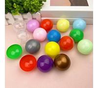 Generico 100 Coin Operated Bubble Gum Machine Empty Balls,Candy Vending Machine Empty Balls, (Color Mixing)