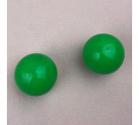 Generico 100 Coin Operated Bubble Gum Machine Empty Balls,Candy Vending Machine Empty Balls, (Green)