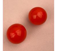 Generico 100 Coin Operated Bubble Gum Machine Empty Balls,Candy Vending Machine Empty Balls, (Red)
