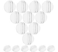 Generico 100 Pezzi Accessori per giochi da tavolo stand clip per carte da gioco Carta mini segnaposto Titolare Le carte da gioco si basano supporto porta carte da gioco resina Trasparente