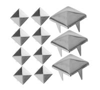 Generico 100 Pezzi Accessori per Rivetti Borchie Metalliche Accessori per Borse e Scarpe cremagliera Perline Artiglio di Strass Perline con Borchie in Metallo Punte ad Artiglio per Borsa