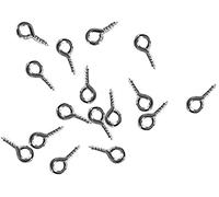 Generico 100 Pezzi di Gioielli in Metallo con Occhi a Vite Rotondi, Il Gancio a Gancio filettato con Gancio per Perno dell'occhioDesign Attraente