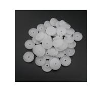 Generico 100 Pezzi/Lotto 0,5 m 26 Denti Corona dentata in plastica modulo 0,5 26 Denti Apertura 2 mm 1,95 mm distribuzione Stretta 4,8 mm x 14 mm Ingranaggi C262A FD505