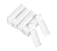 Generico 100 Pezzi Metro a Nastro in Carta per Misurazione Testa Ragazzo Ragazza e Righello di Misurazione Ferite Doppia Scala Graduata Portatile e Facile da Usare per Ospedali