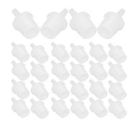 Generico 100 Pezzi Punte per Applicatore di Colla in Plastica Bianca per Bottiglie di Colla Applicazione Precisa e Uso Comodo per Extension Ciglia
