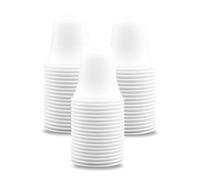 Generico 1000 Bicchieri Caffè in Plastica Bianca - 80 ml - Usa e Getta - Resistenti per Bevande Calde - Ideali per Bar, Uffici, Eventi, Distributori Automatici