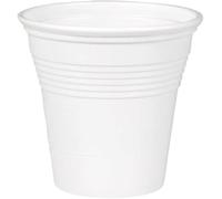 Generico 1000 Bicchierini Caffè in Plastica 80 ml Bianco 10 confezioni da 100 pz bicchieri piccoli macchinettà caffè ufficio bar per uso quotidiano