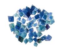 Generico 100g Natural Blue Fluorite Rough Stone Octahedral Crystals for Mineral Collection