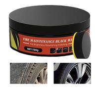 Generico 100ML Tire Polish - Coating Car Tire Cleaner | Tires Retreading Compound Wax | Blackening, Waterproof & Anti-Aging Car Tires Shine for SUV, Truck, Motorcycle, RV & Vehicle Wheel Maintenance