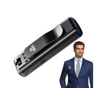 Generico 1080P Mini Body Camera - Wearable Sports Camcorder | 5x3cm Portable Recorder with Clip Mount Attachment, Metal Housing Camera with Motion Recording Function, Personal Recording Device