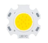 Generico 10pcs a lot 3W/5W/7W/10W LED COB 250mA Warm Neutral White lamp Bead Chip 2020mm 1313mm(2020 Size 250mA,7W 3000K)