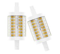 Generico 10W R7S Dimmerabile 118mm Lampadine LED Bianco Caldo 3000K AC220-240V Stab Proiettore J118 RS7 LED per Lampadina Alogena 100W T3,Warm White Light,15W 78mm