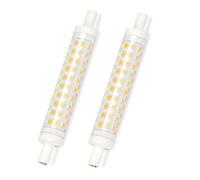 Generico 10W R7S Dimmerabile 118mm Lampadine LED Bianco Caldo 3000K AC220-240V Stab Proiettore J118 RS7 LED per Lampadina Alogena 100W T3,Warm White Light,10W