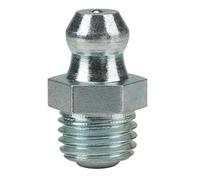 Generico 10X INGRASSATORE Idraulico Diritto M8X1 M8 Acciaio Lubrificazione Auto Motore