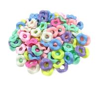 Generico 12-19mm 20/60 pz Perline Sparse Rotonde con Lettera Goccia per Realizzare Braccialetti Fai da Te Materiale Fatto a Mano(4 60pcs 12mm)