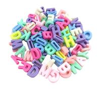 Generico 12-19mm 20/60 pz Perline Sparse Rotonde con Lettera Goccia per Realizzare Braccialetti Fai da Te Materiale Fatto a Mano(3 60pcs 13mm)