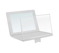 Generico 12-Inch Screen Magnifier for Cell Phone, HD 3D Smartphone Projector Amplifier with Adjustable Angle, Mirror and Foldable Stand for Movie, Video, TV, Game