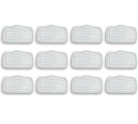 Generico-12 Pezzi di Nuovi Microfibra Ricambi Pad per Steam Mop S3101 S3250