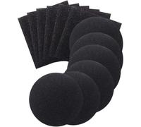 Generico 12 Pezzi Filtro per Pattumiera in Carbone Attivo Deodorante Compost da Cucina Accessori per Bidone Compost senza Odori per Uso Domestico