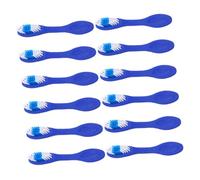 Generico 12 Pezzi Spazzolini da Denti con Corto per Viaggi e Uso Istituzionale Design per Setole Morbide e Manici Comodi