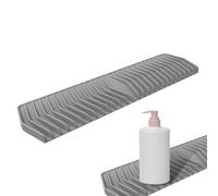 Generico 13 x 3 pollici di asciugatura in silicone | Guardia spruzzata del rubinetto non slip, cuscinetto da scarico della cucina, scarico del pieghevole, manico del rubinetto del foro pendenza