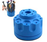 Generico 14-Hole 360° Rotating Magnetic Tool Stand - Drill Bit Storage Rack | Organizer for Grinder Põlišher Accessories, Phone Repair Tools