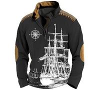 Generico 15 Felpa Felpa Pullover a Maniche Lunghe a Cappuccio con Stampa di Parti Autunnali e Invernali da Uomo Ciabatte Termiche Felpe in Offerta (Black, L)