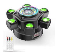 Generico 150W 4-in-1 RGBW Moving Head Light, con Fascio RGB Halo DMX512 26CH modalità attivate dal Suono per DJ Show Concert Party KTV