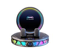Generico 15W Wireless Car Charger, Fast Charging Clamping Mount, 7.2x4.5x2.8 Inch Auto-Sensing Cradle, 360° Rotatable Phone Holder, Reinforced Polymer with Modern Style, Charging Tool for Dashboard