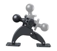 Generico 17mm Phone Holder Base - 360° Rotating Adhesive Car Mount Adapter