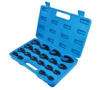 Generico 19Pcs Crowfoot Wrench Set 8-32mm - Metric | Tool Kit Addition. | Open End Drive Socket Adapters For Tight Spaces, Tubing & Line Nut Hand Tool Kit For Auto Repair