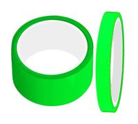 Generico 1cmx3m|5cmx5m, Adesivi Fluorescenti, 2pcs Nastro Adesivo Verde, Glow In The Dark Tape, Nastro Luminoso, Fluorescente Adesivo, Bagliore Nel Buio, Rimovibile, Impermeabile, Sicuro (Verde)