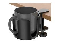 Generico 1PC 100ml supporto universale regolabile for morsetto for braccio portabicchieri for scrivania tazza da caffè bottiglia d'acqua contenitore for bevande organizzatore