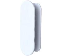 Generico 1PC/1Pair Nuovo Multiuso Manopola Dell'armadio Manopole for Mobili In Plastica Autoadesiva Maniglie Delle Porte Armadio Tira Porta di Sicurezza Ferramenteria E Attrezzi(A -White -1pair)