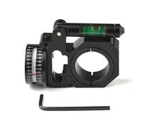 Generico 1set 30mm Anello Livella a Bolla Scope Basi Ottiche da Caccia Cannocchiale per cannocchiali Accessorio