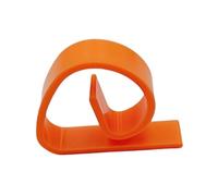 Generico 1X Clip per tovaglie in Plastica - Porta Panni Resistenti alle intemperie - Clip da Tavolo per Interno ed Esterno - Morsetti da Tavolo Plastica (Orange)