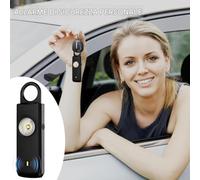 Generico 1x Personal Alarms For Women, 130dB Loud Siren Type-C Rechargeable Equipment With LED Light | Personals Safety Alarm Keychain For Kids, Girls, Jogging, Walking, Outdoor Travel, Hiking