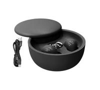 Generico 1x Small Earbuds | 5.8x5.8x3cm Wireless Discreet Noise Block Side Sleepers Earphone, Ergonomic Discreet Earbuds With Charging Case - For Indoor Home Work Gym Travel Outdoor