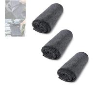 Generico 2+1 Pcs Twist-Weave Microfiber Car Towel-Streak-Free,Ultra-Absorbent, Scratch-Safe Easy To Use (3 * Small)