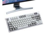 Generico 2.4g Mechanical Keyboard, Gasket Mounted Rgb Layout, 14.96x5.91x1.38in Wireless Wired 5.0 Modes, Hot Swappable Switches, Lcd Display Feature for Home Setup, Office Desk,