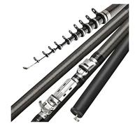 Generico 2.7M 3.6M 4.5M 5.4M 6.3M 7.2M Canna da Pesca telescopica in Carbonio su Roccia Richiamo Ultraleggero Carpa Ocean Spinning(7.2 M)