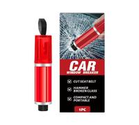 Generico 2-in-1 Car Safety Hammer, Multifunctional Car Escape Tool