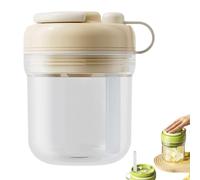 Generico 2 in 1 Ice Cube Bottle,Silicone Icecube Cup with Straw,Portable Touch Free Icecube Trays,Easy Press to Release Ice Tray,for for Home IceMaking,Outdoor Travel,Office,Cocktail,Coffee,Juice