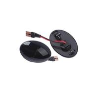 Generico 2 LED Indicatori Di Direzione Dinamici Sequenziali Per Opel Per Corsa B/C Per Combo B/C Per Meriva A Per Astra F Per Vita Specchietto Laterale Indicatore Di Direzione(Smoked Black)